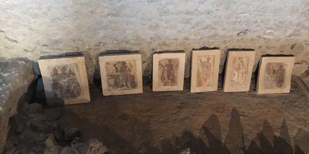 Early christian cave paintings